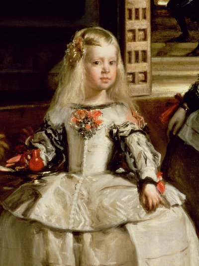 Las Meninas or The Family of Philip IV (detail) by Diego Velázquez